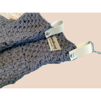 Gehaakte sloffen 06  (maat 39/40)